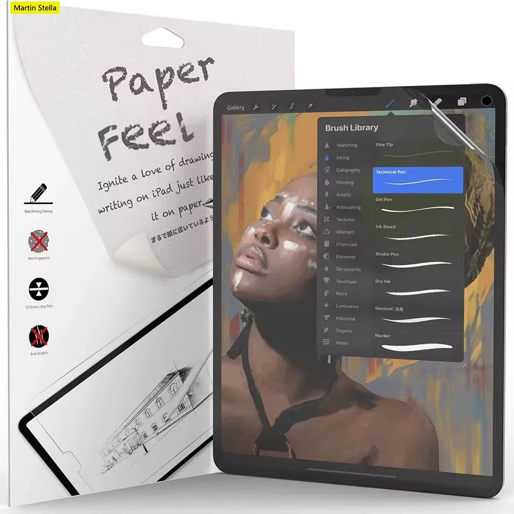Matte PET Screen Protectors for iPad