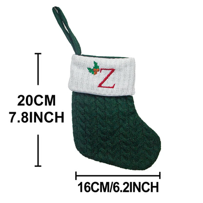 Letter Christmas Stocking Ornament