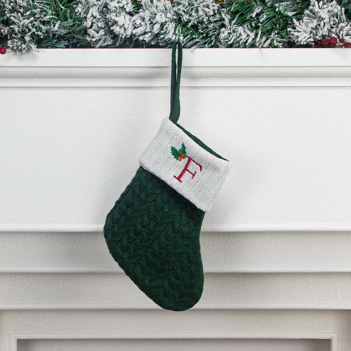 Letter Christmas Stocking Ornament