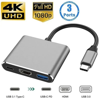 USB-C Multiport Hub with HDMI &amp; Card Reader
