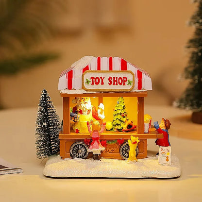 Rotating Santa Christmas Music Box
