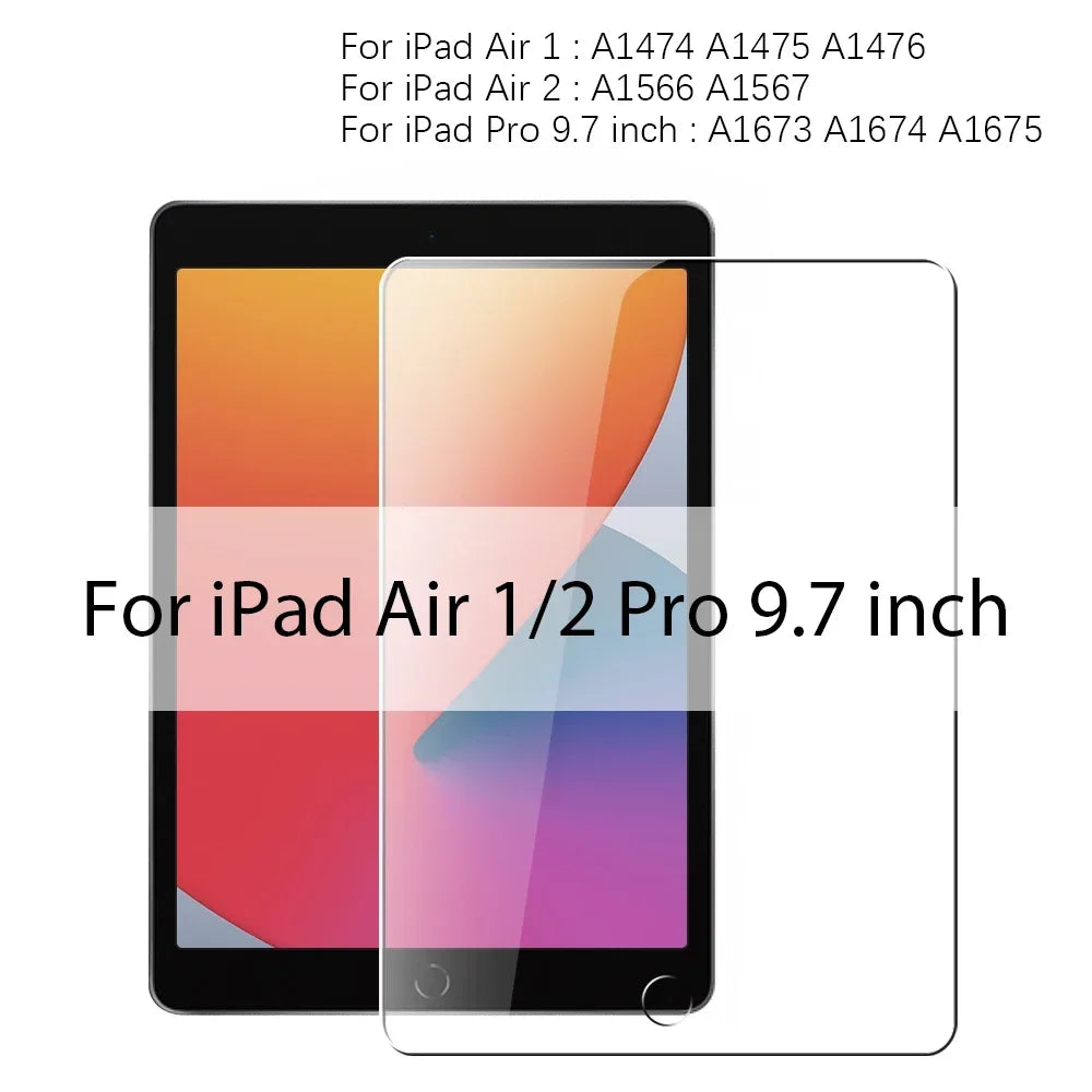 Tempered Glass Screen Protectors for iPad Air &amp; Pro