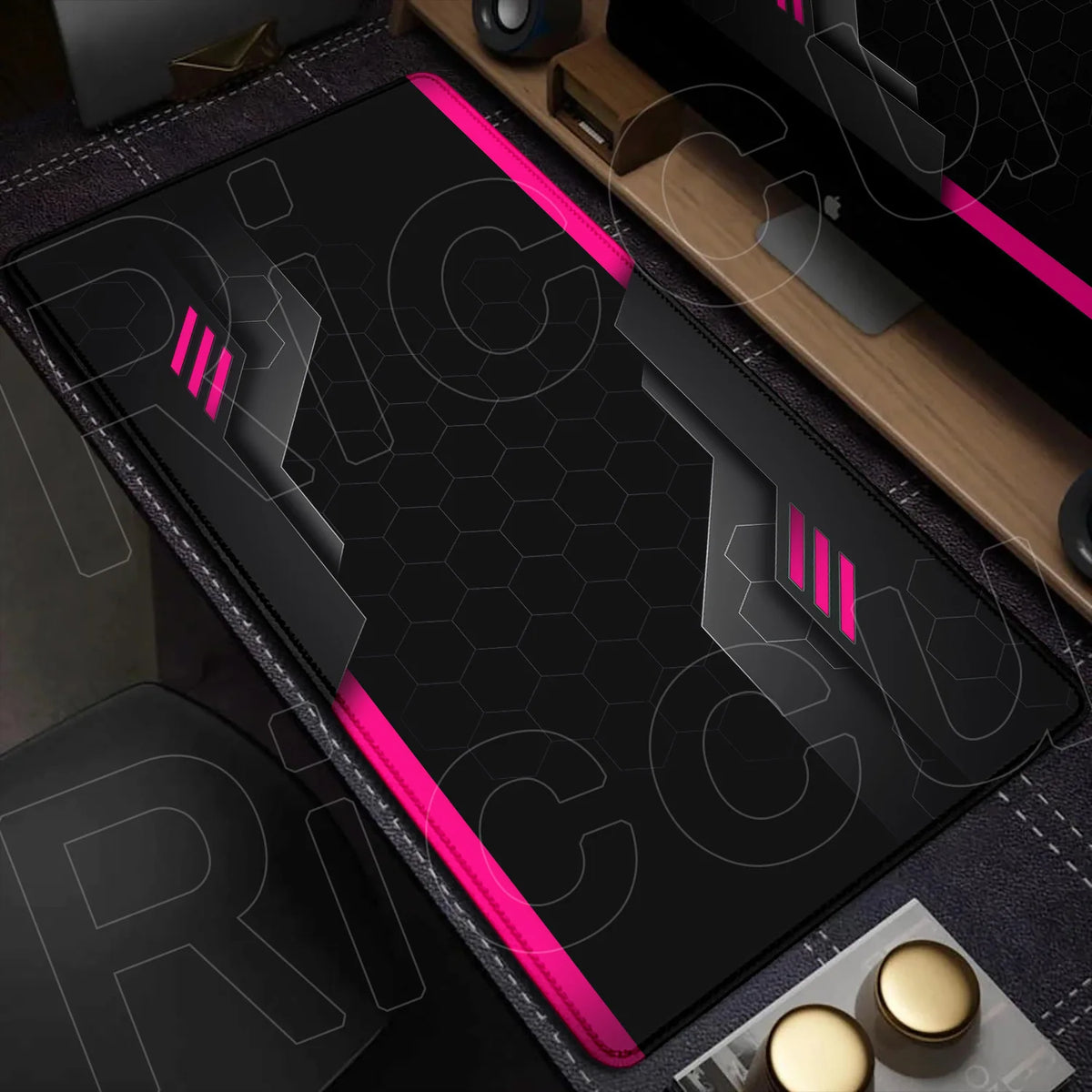 Extended Sci-Fi Gaming Mouse Pad