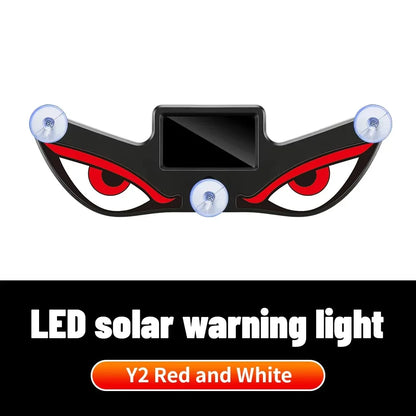 Solar Halloween Demon-Eye Car Lights – Decorative Vehicle Lights
