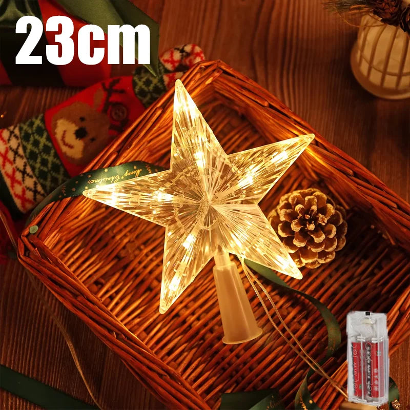 Christmas Tree Star Topper Light