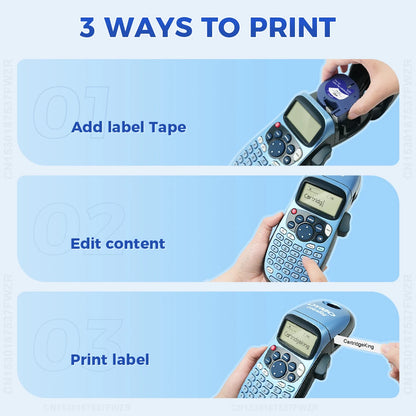 Portable Label Maker Printer