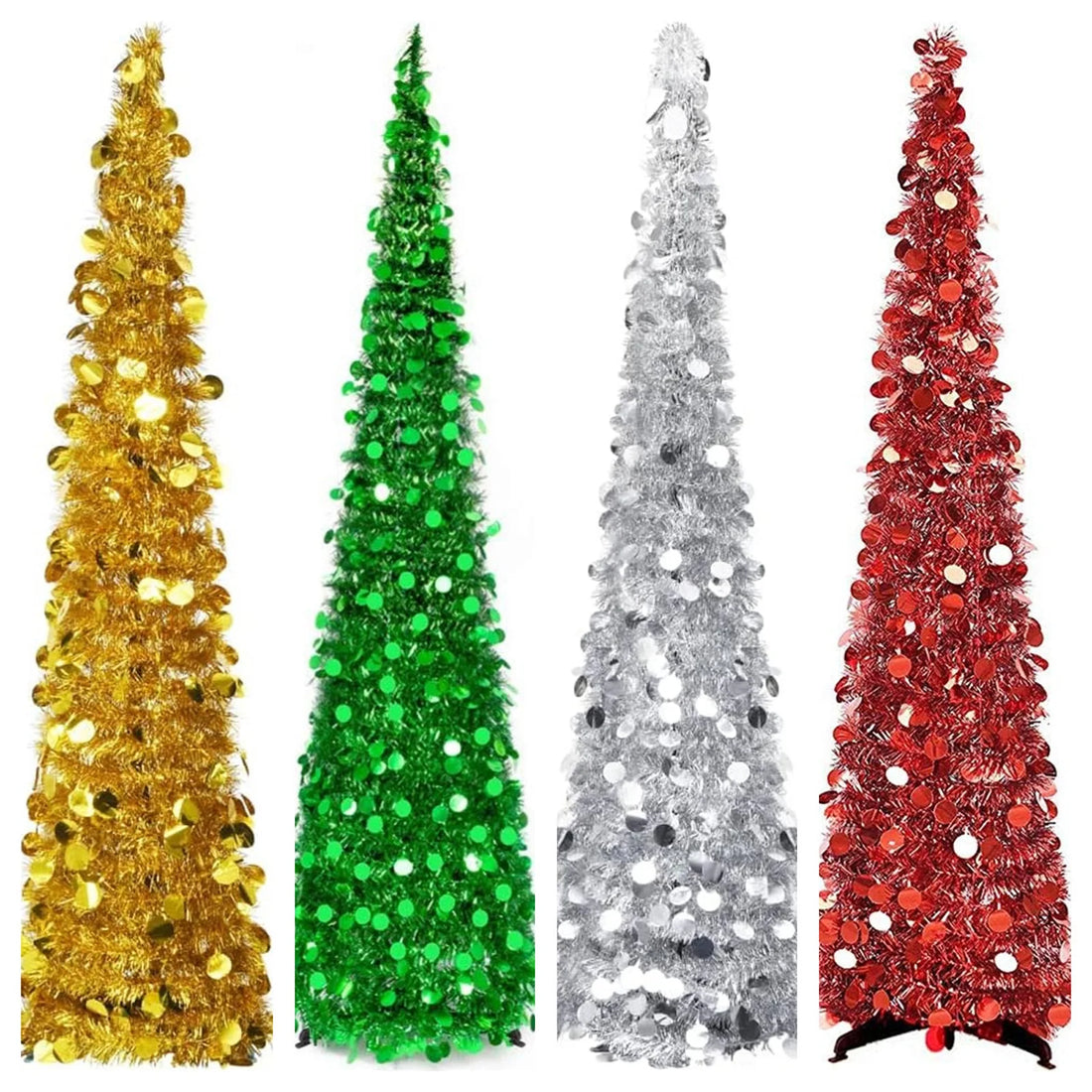 1.2m Foldable Spiral Christmas Tree