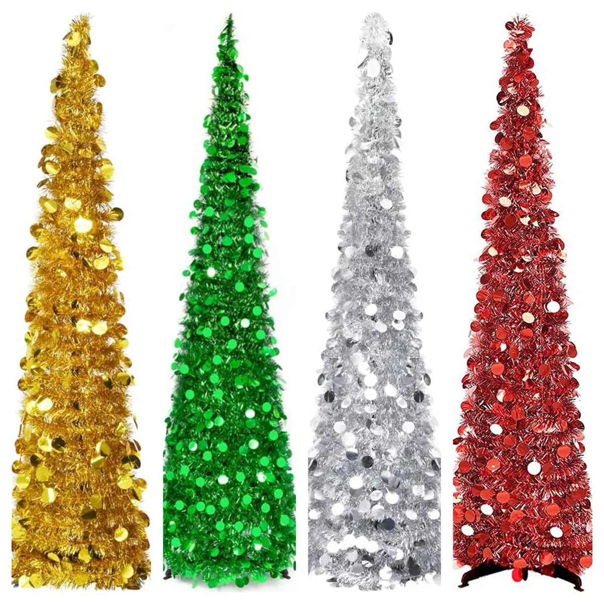 1.2m Foldable Spiral Christmas Tree