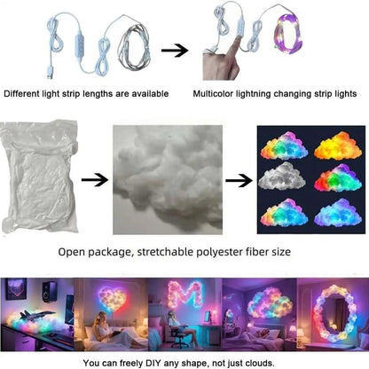 USB RGB Thunder Cloud Light