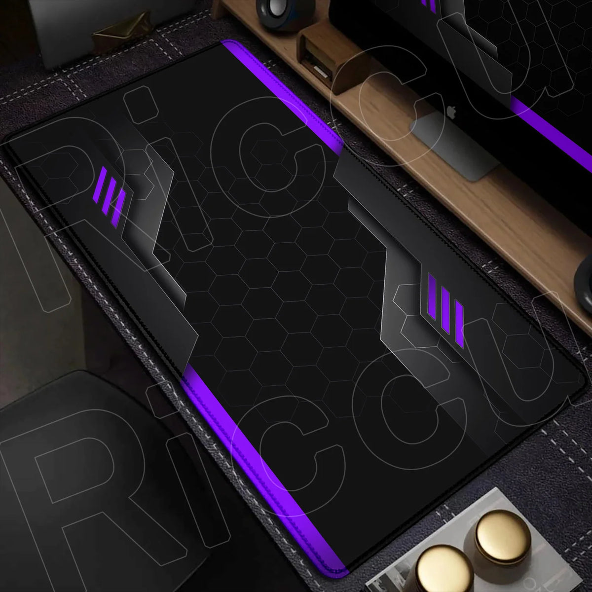 Extended Sci-Fi Gaming Mouse Pad