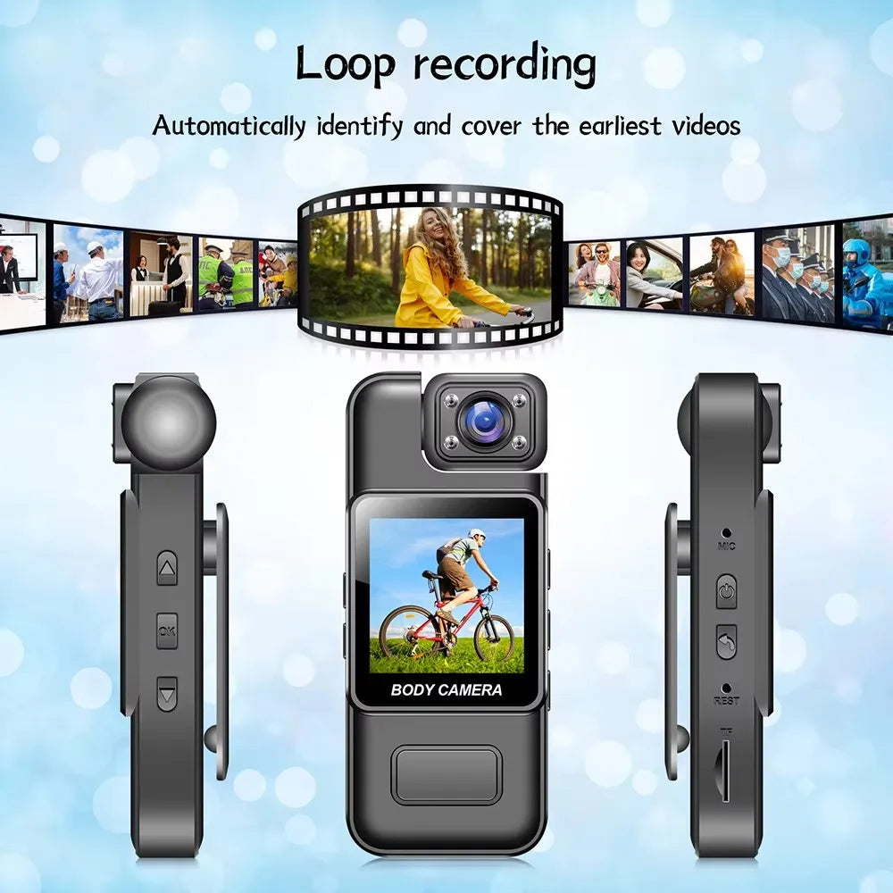 4K Mini Digital Camera with Night Vision &amp; Wi‑Fi