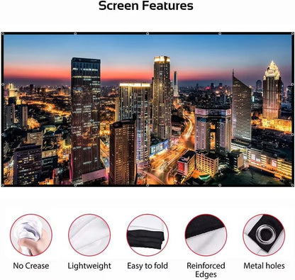 Portable 16:9 Projector Screen
