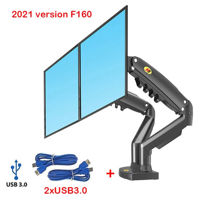 Dual Monitor Arm for 17–30 Inch Displays