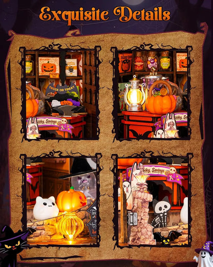 Haunted Candy House DIY Miniature Kit