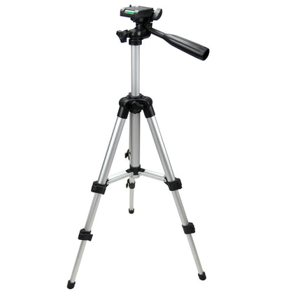 65cm Lightweight Camera Tripod with 3-Way Head