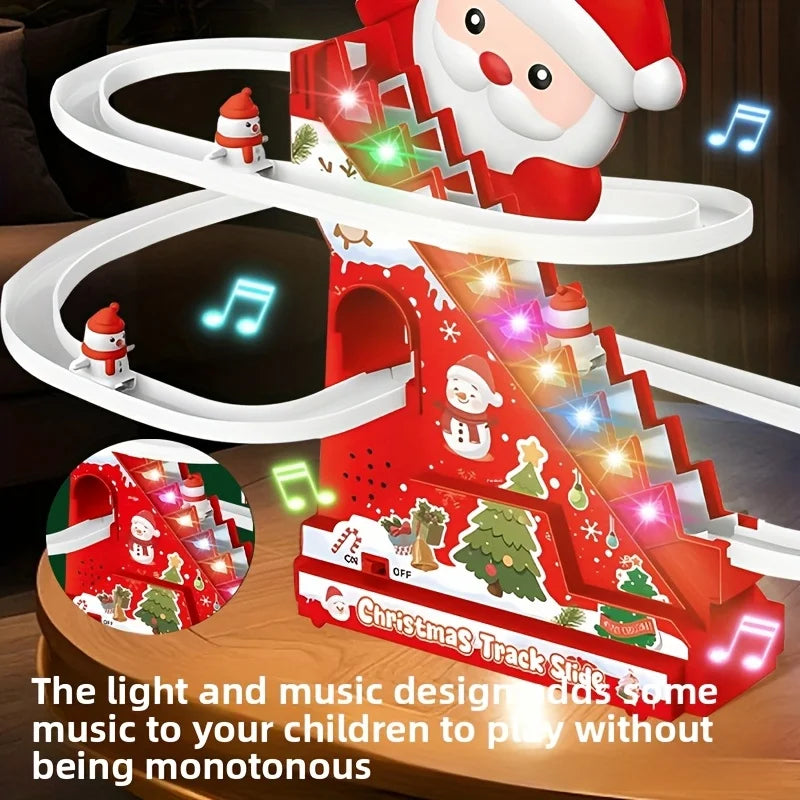 Santa Claus Christmas Stairway Toy