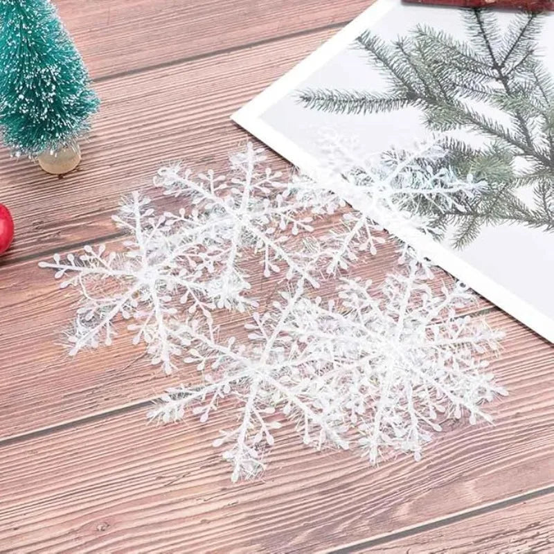 Hanging Christmas Snowflake Decorations
