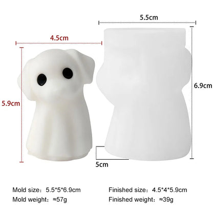 Halloween Animal Candle Mold Set – Silicone DIY Molds