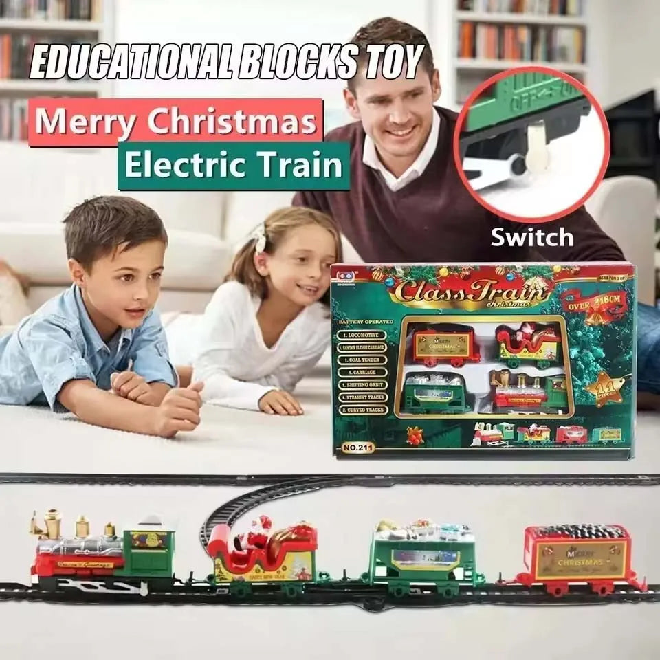 Electric Christmas Train Set