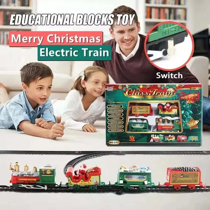Electric Christmas Train Set