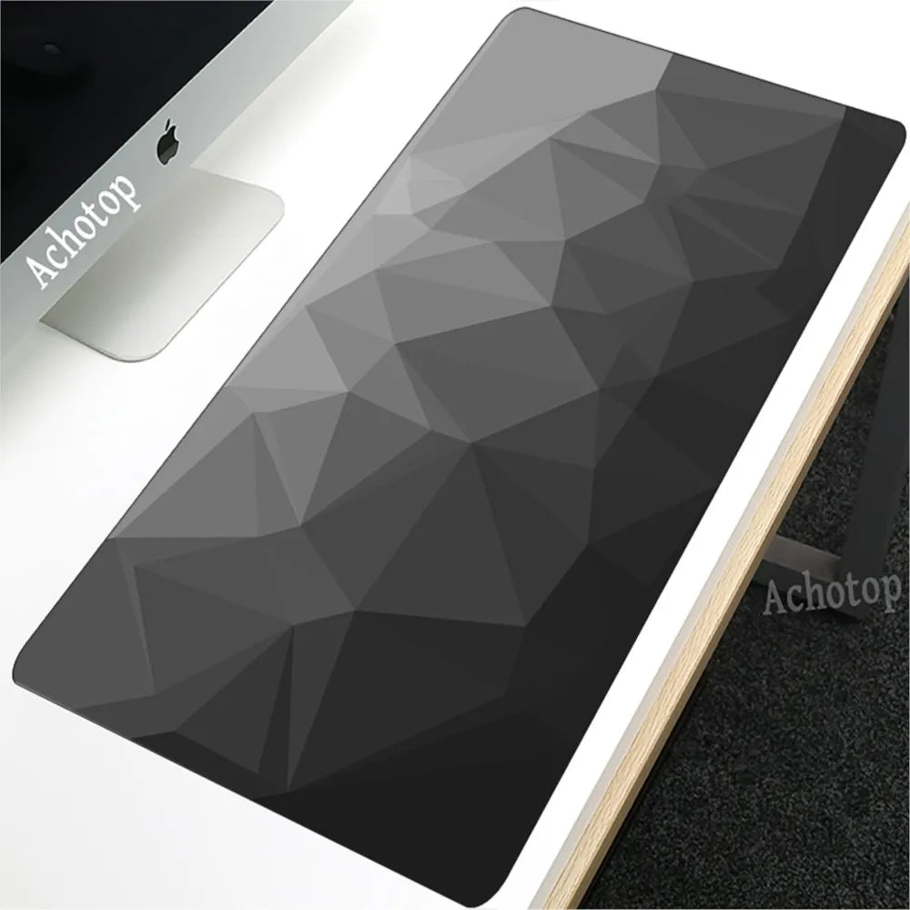 Black &amp; White Extended Gaming Mouse Pad