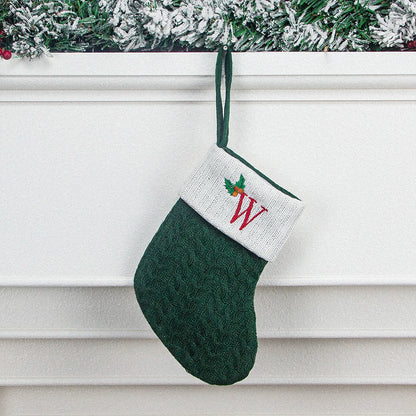 Letter Christmas Stocking Ornament