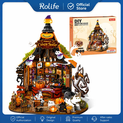 Haunted Candy House DIY Miniature Kit