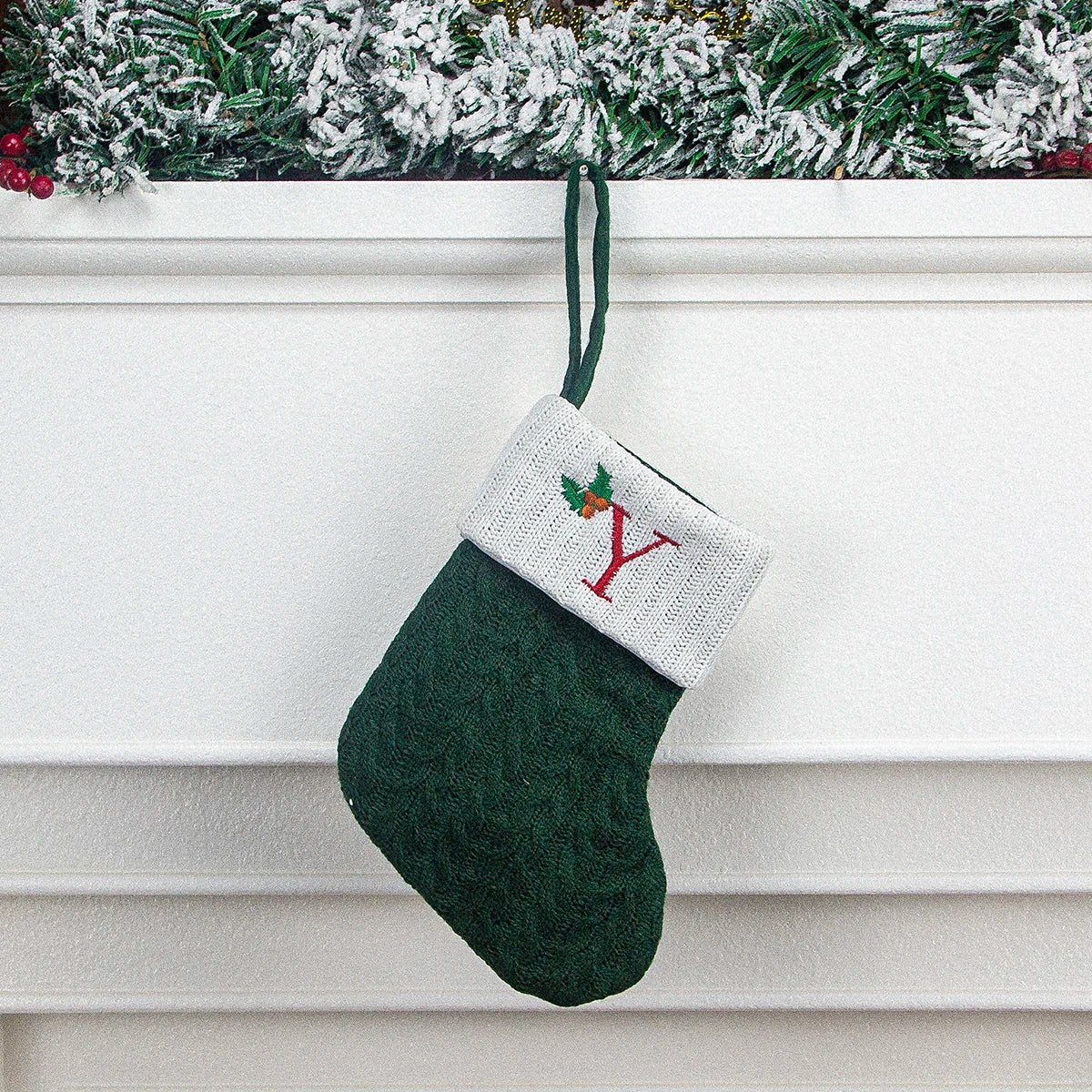Letter Christmas Stocking Ornament