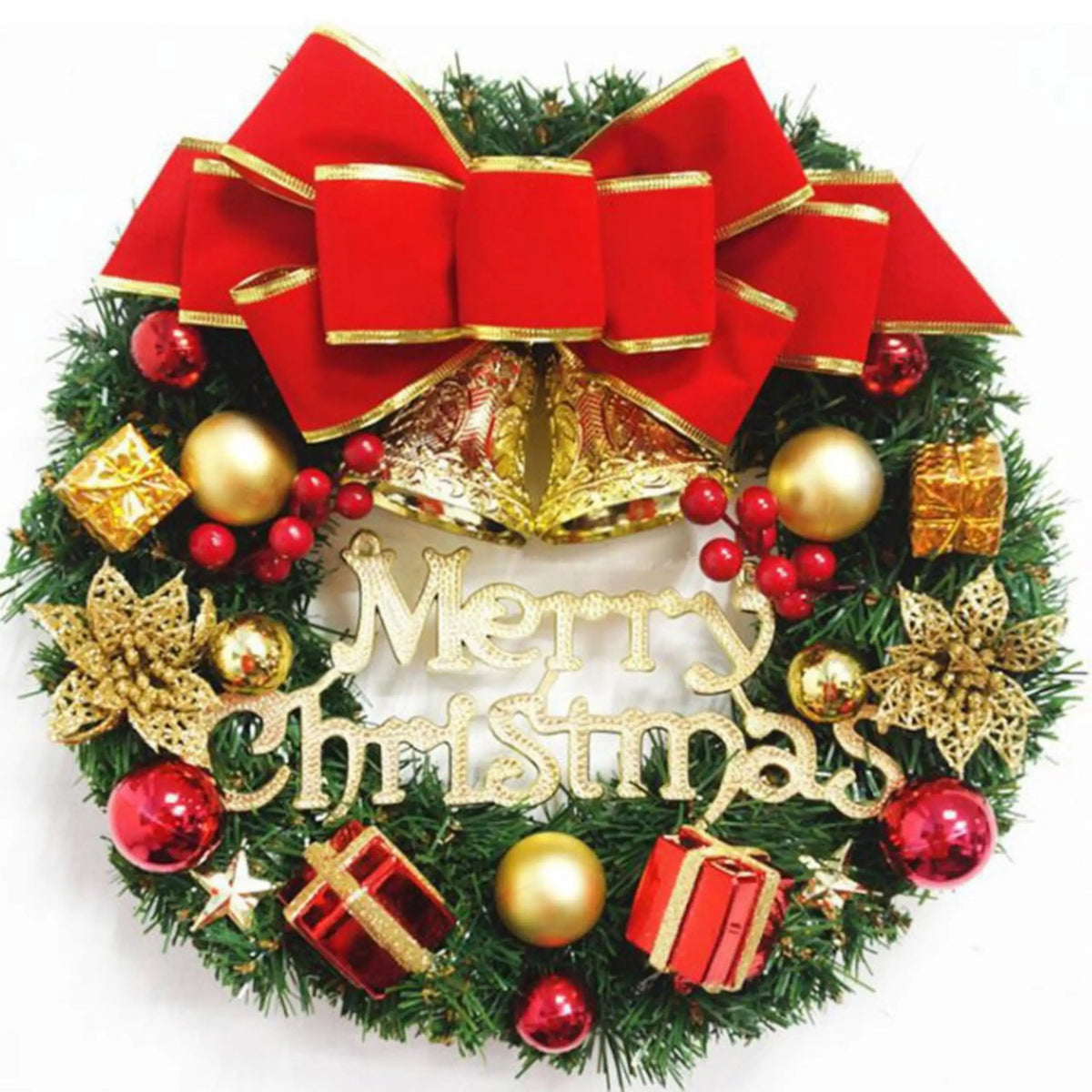 Christmas Wreath Door &amp; Window Decoration