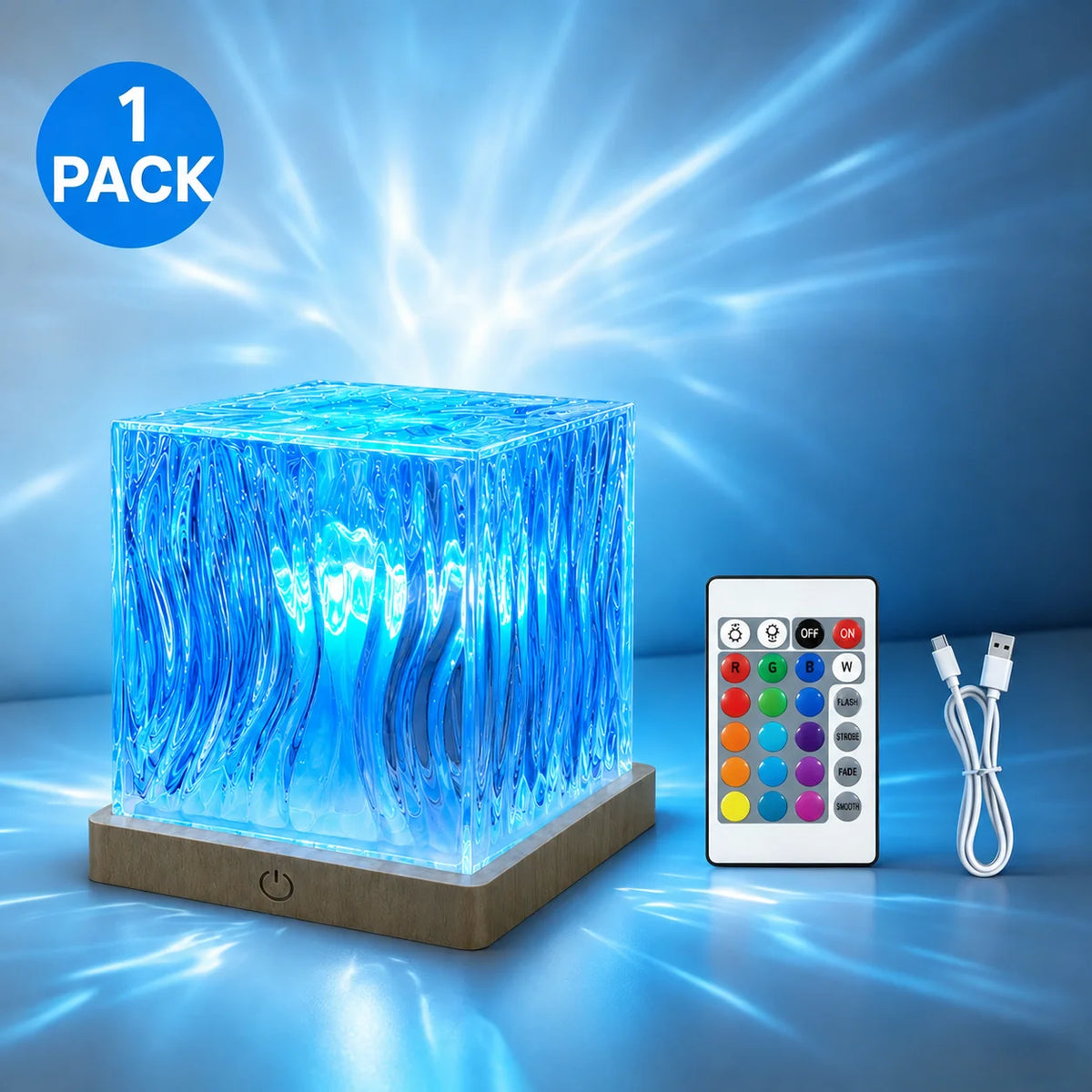 Aurora &amp; Water Wave Projection Lamp
