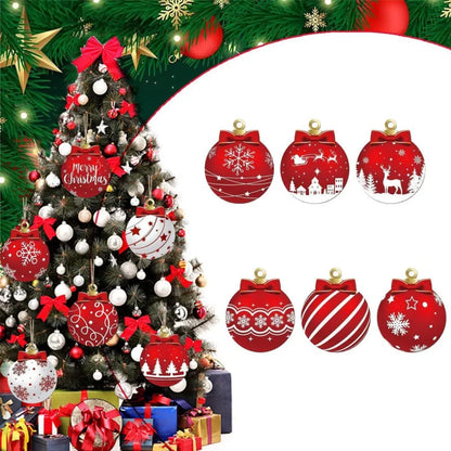 12-Piece Christmas Ball Ornament Set