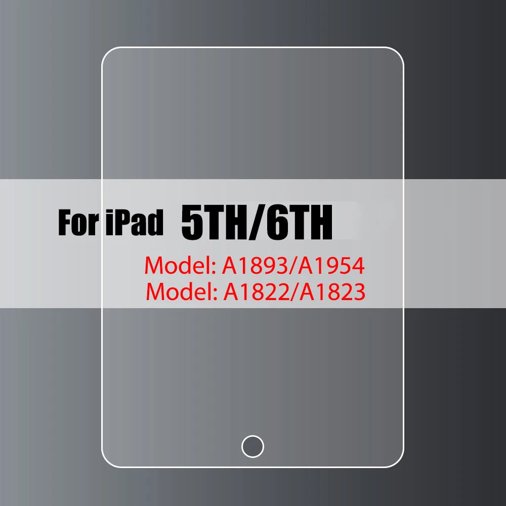 Tempered Glass Screen Protectors for iPad