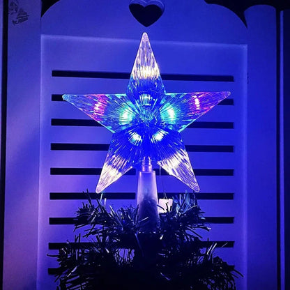 Christmas Tree Star Topper Light