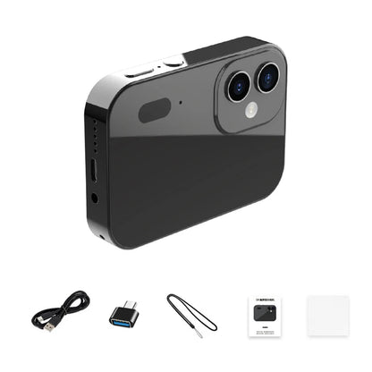 D6 4K Digital Camera with 64MP, Touchscreen &amp; Triple Lens