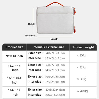 Laptop Sleeve Bag for 12–16 Inch Computers