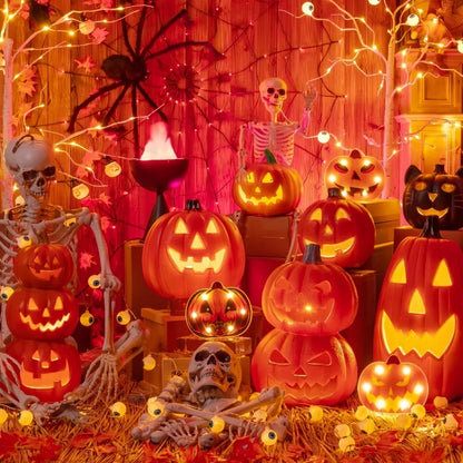 Halloween Pumpkin Lanterns – Haunted House Pumpkin Light