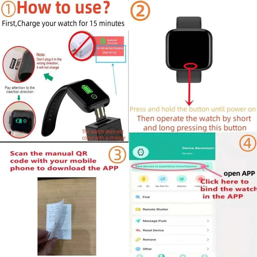 Smart Fitness Watch