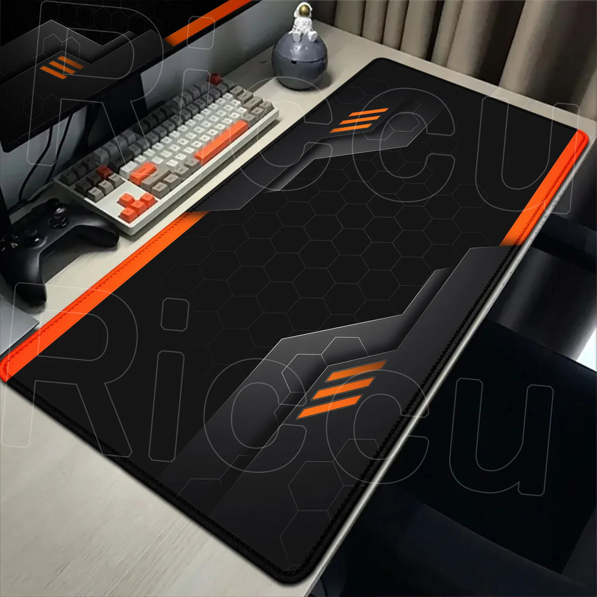 Extended Sci-Fi Gaming Mouse Pad