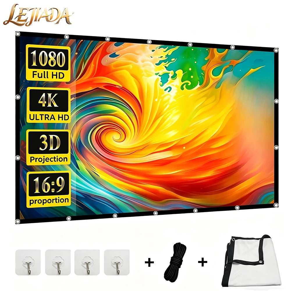 Portable 16:9 Projector Screen