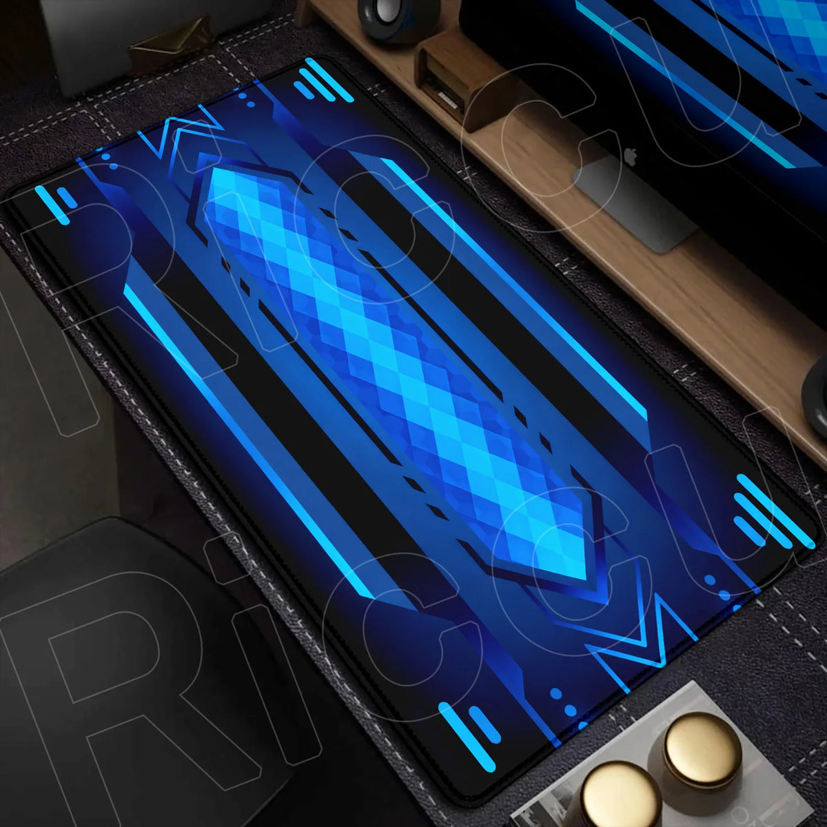 Extended Sci-Fi Gaming Mouse Pad