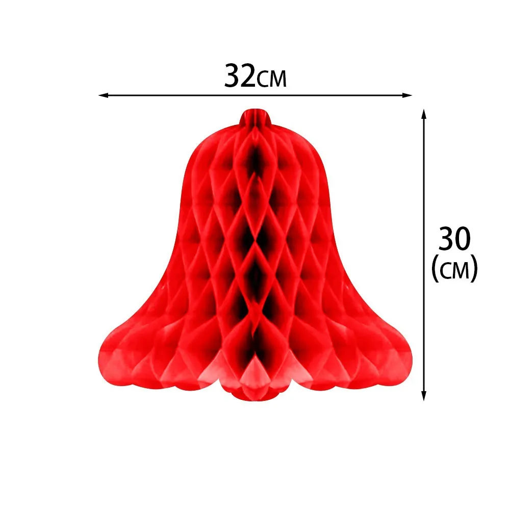 3D Honeycomb Christmas Tree Hanging Decor