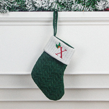 Letter Christmas Stocking Ornament