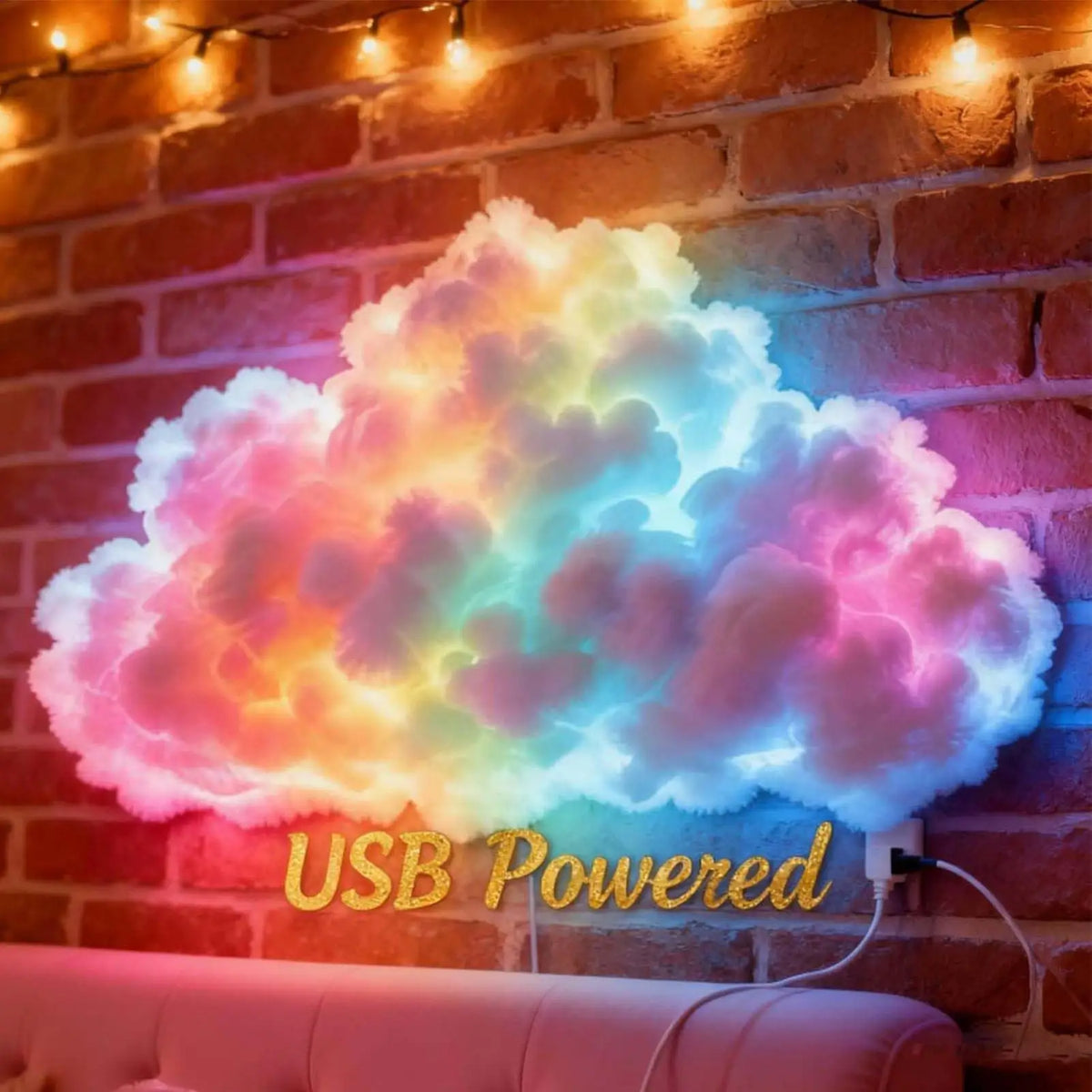 USB RGB Thunder Cloud Light