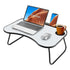 Foldable Laptop Desk with Cup Holder