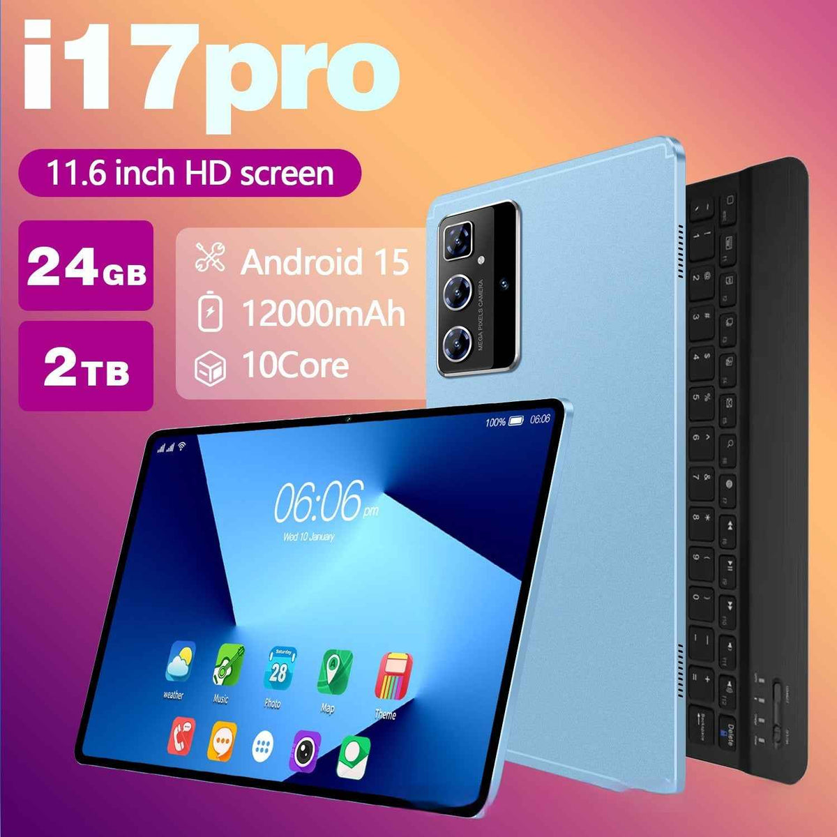 10.1-Inch Portable Tablet