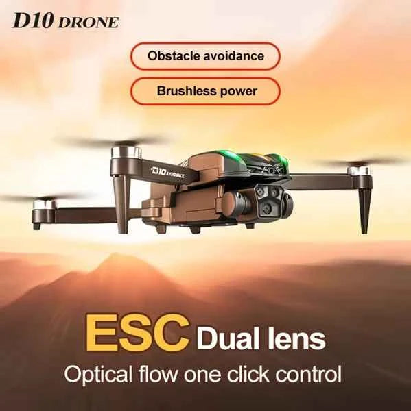 D10 Obstacle-Avoiding Camera Drone